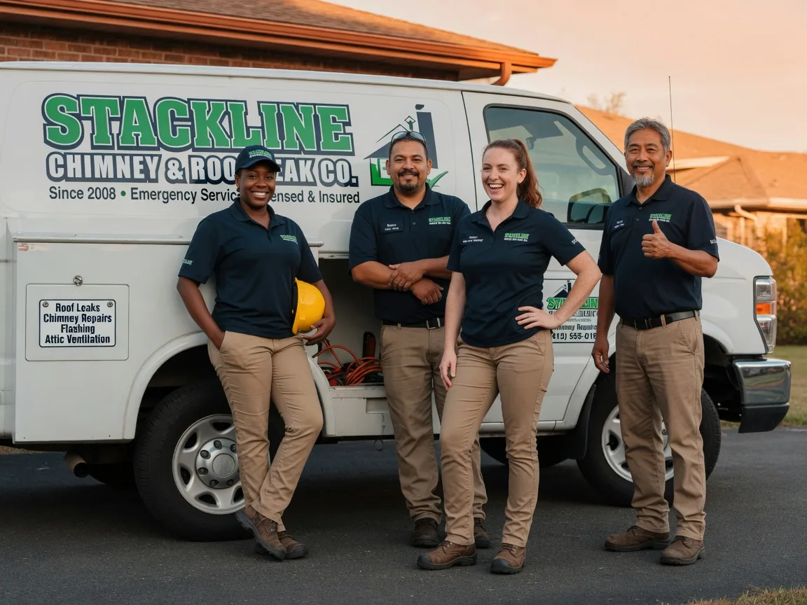 Chimney flashing repair company in Reynolds, GA